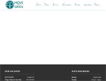 Tablet Screenshot of movewithgrace.com
